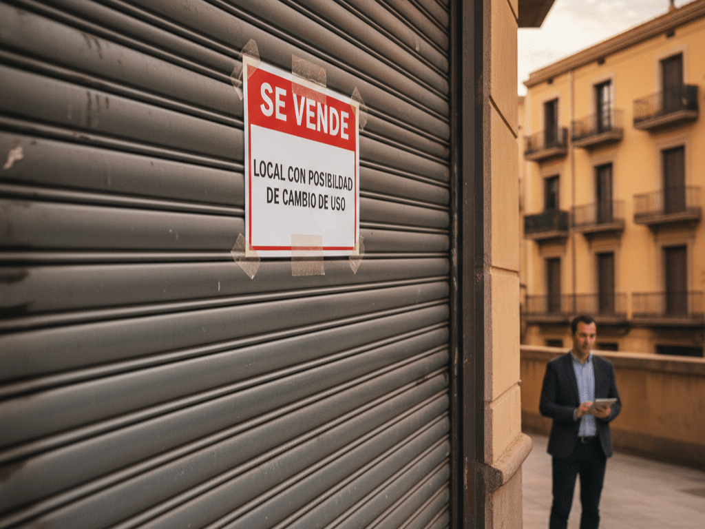 Local en venta para cambio de uso